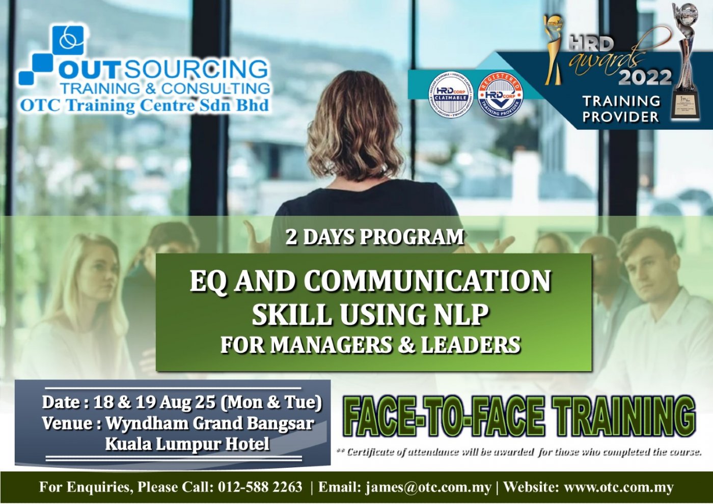 EQ AND COMMUNICATION SKILL USING NLP FOR MANAGERS & LEADERS
