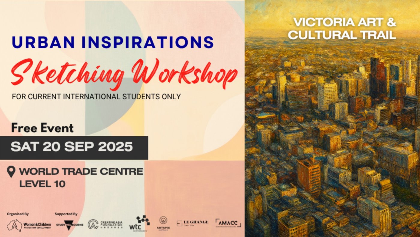 FREE EVENT| Urban Inspirations: Sketching Workshop \u2014 Official Registration Required