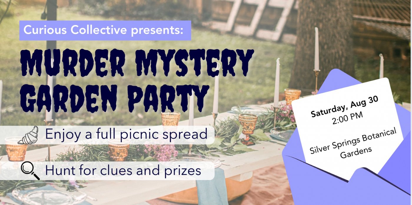 Murder Mystery Garden Party