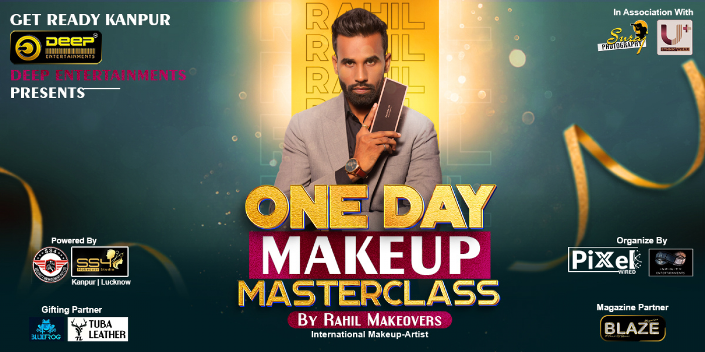 One Day Makeup Masterclass by Rahil Makeovers