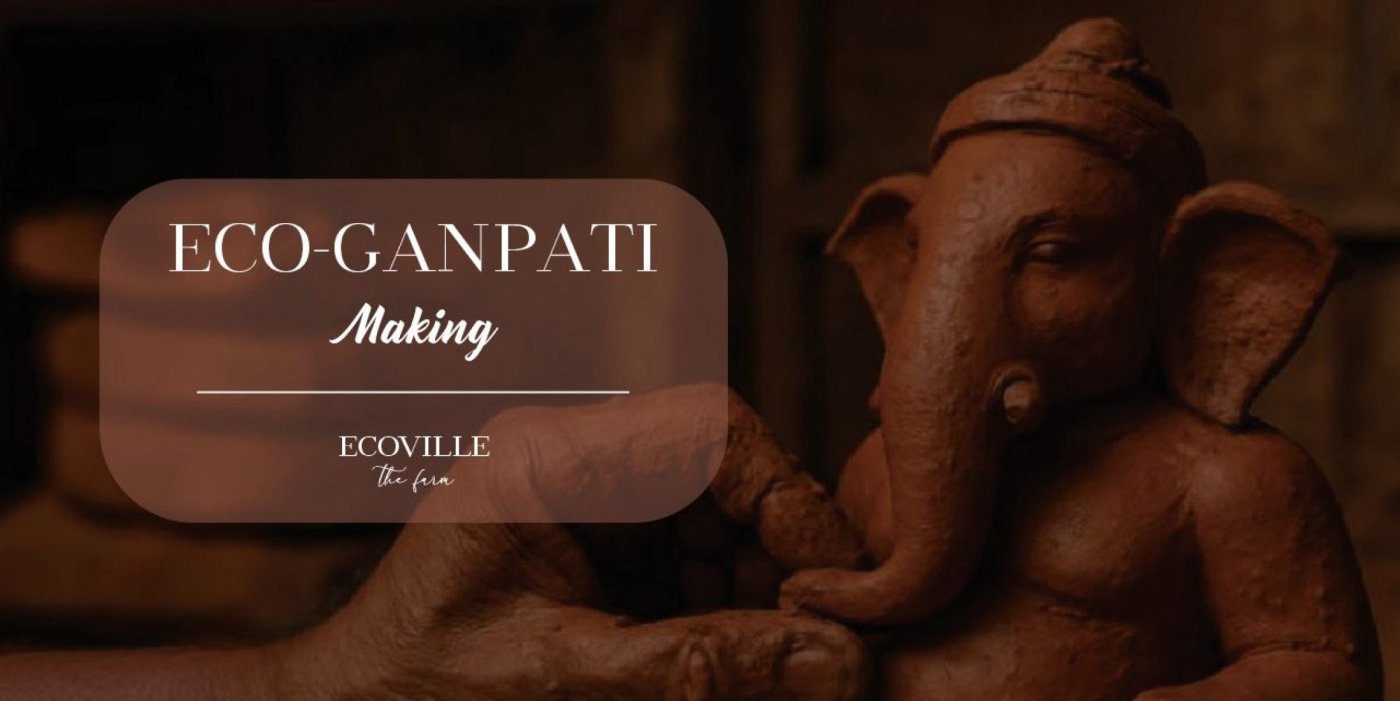 Eco- Ganpati Making using Shadu Mati