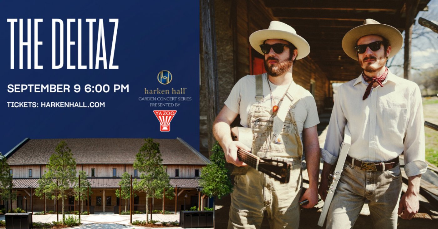 Harken Hall Garden Concert Series with The Deltaz Presented By Yazoo