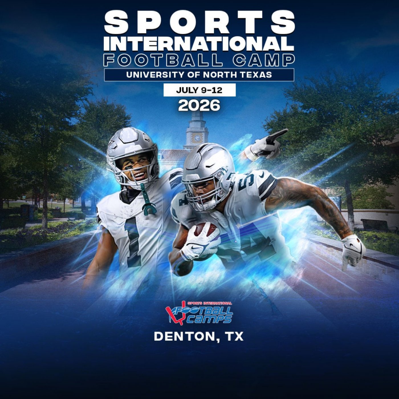 Dallas Cowboys Youth & High School Football Camp - University of North Texas