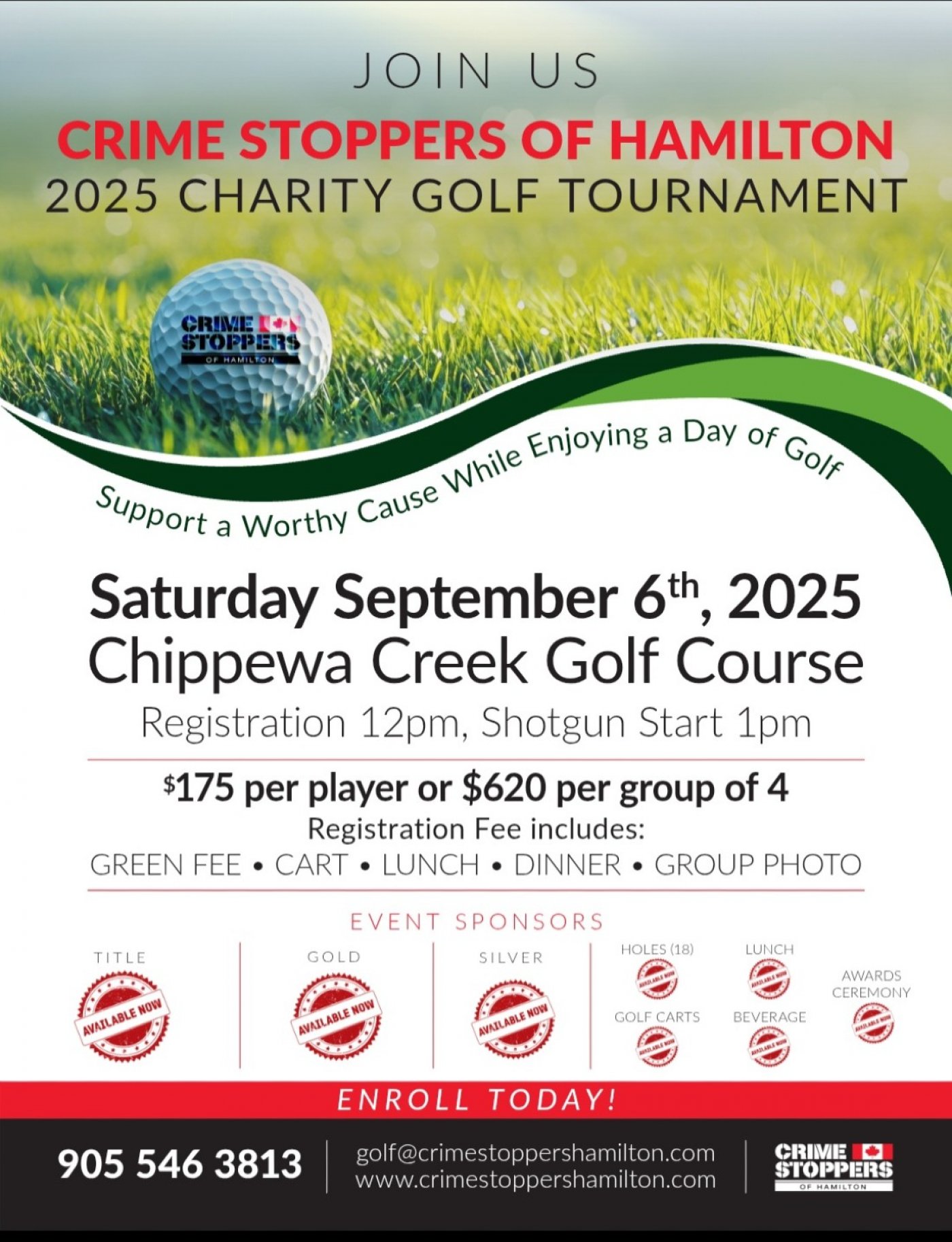2025 Charity Golf Tournament 