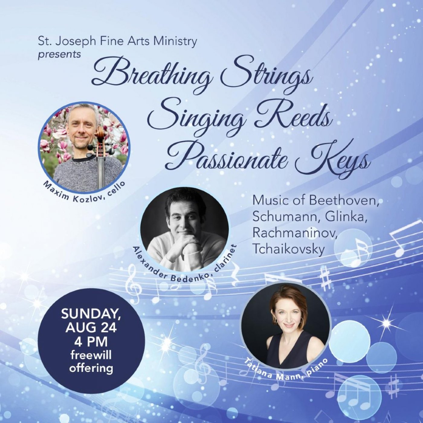 Breathing Strings, Singing Reeds, Passionate Keys