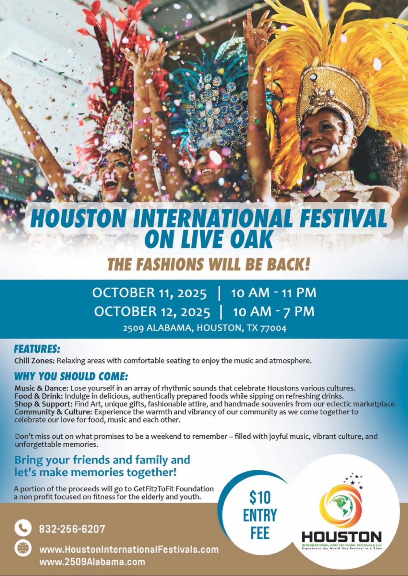 Houston International Festivals 2025: MUSIC & CULTURE ON LIVE OAK