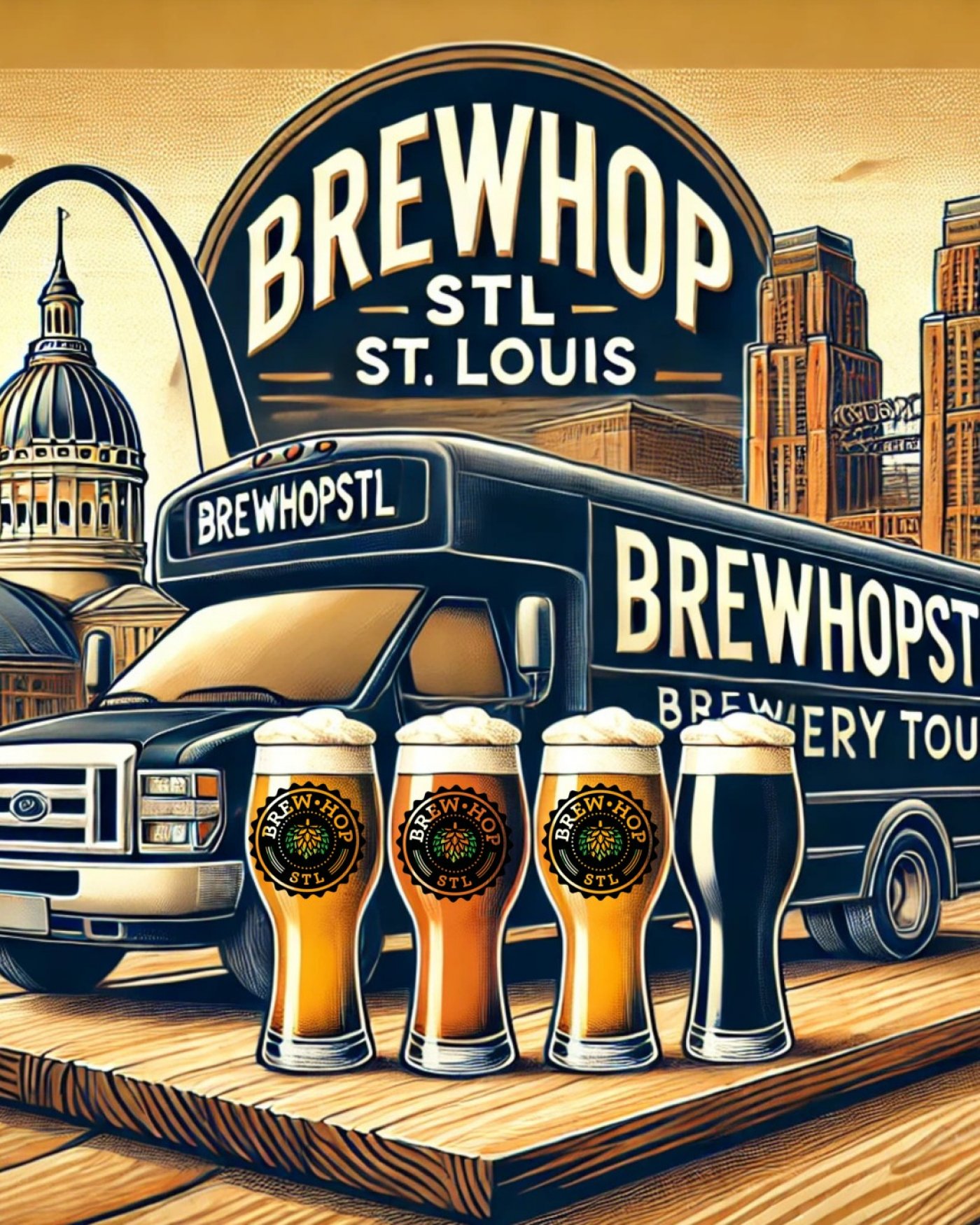 BrewHop STL - Six Mile \/ MKNZ \/ Steampunk \/ Arch Nemesis