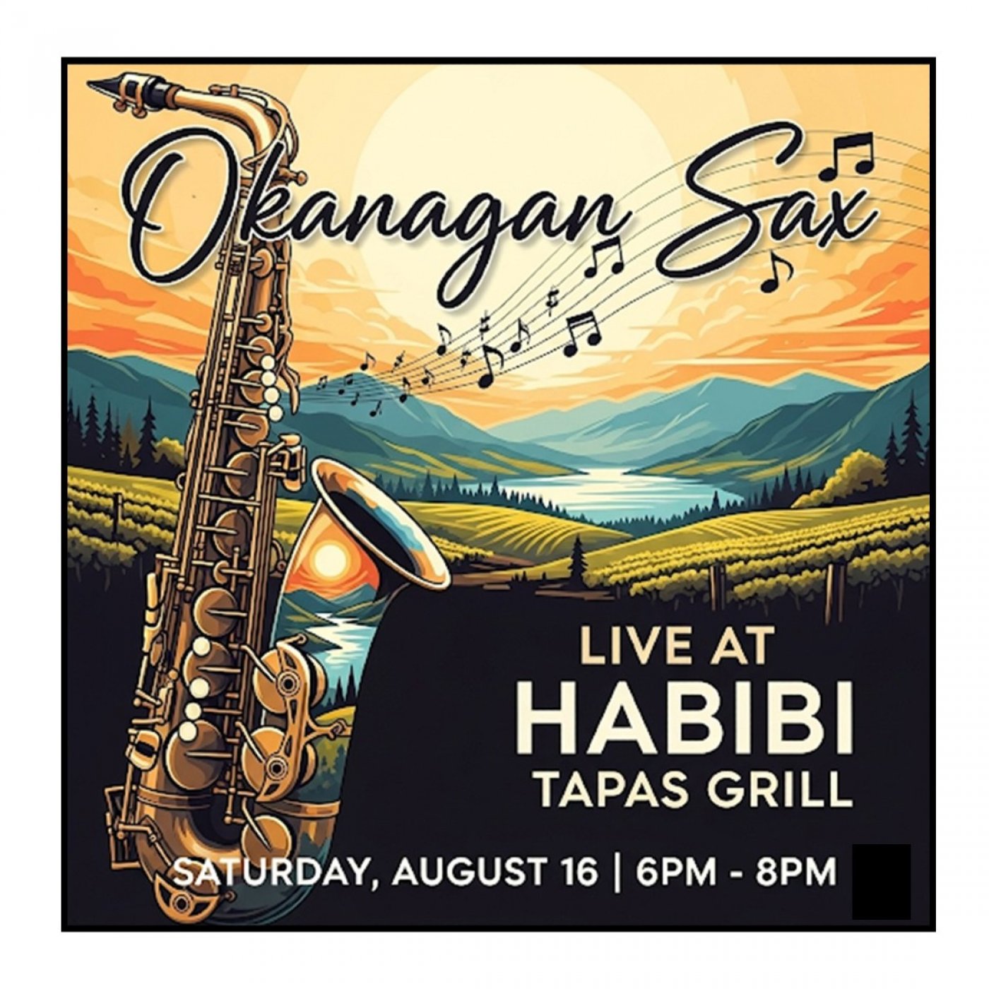Okanagan Sax - Live Show at Habibi Tapas Grill (Kelowna)