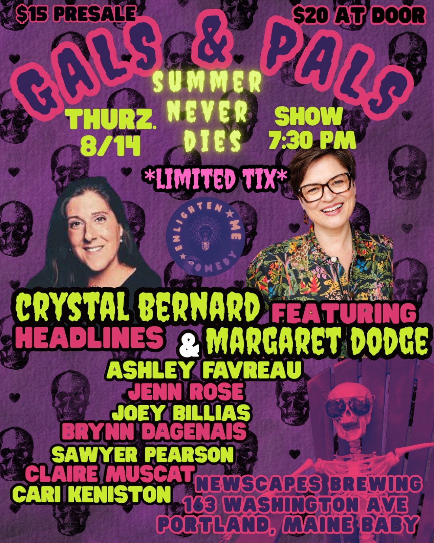 Gals & Pals: STAND UP COMEDY SHOW SUMMER NEVER DIES