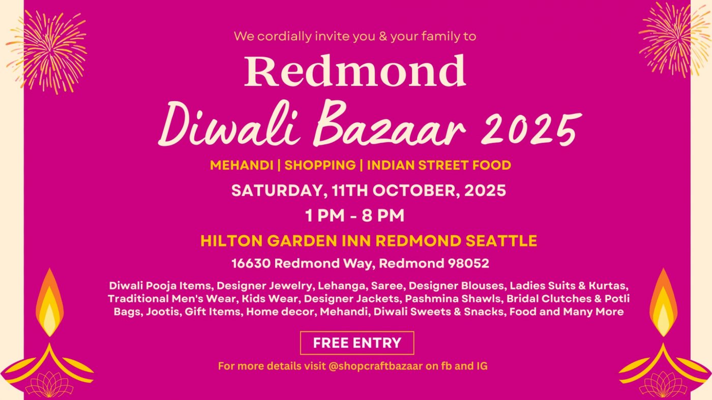 Redmond Diwali Bazaar 2025