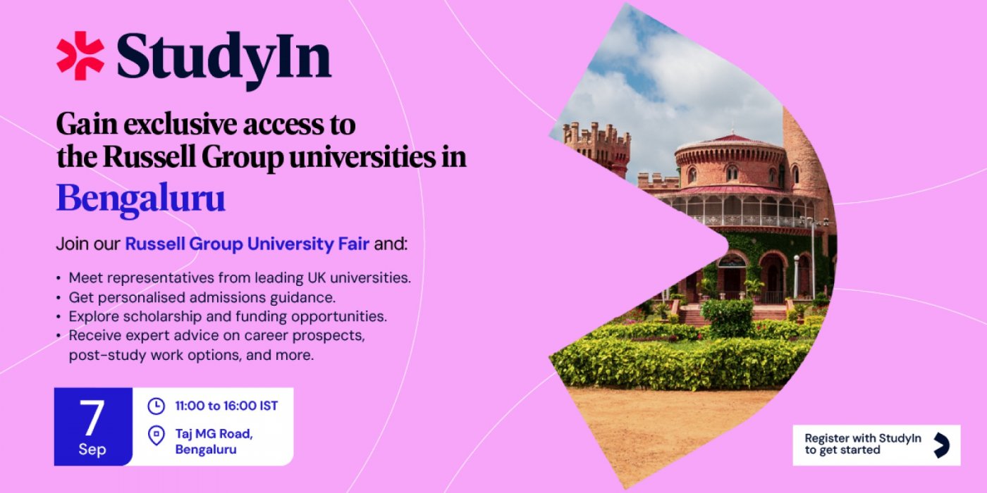 UK Russell Group Fair in Bengaluru