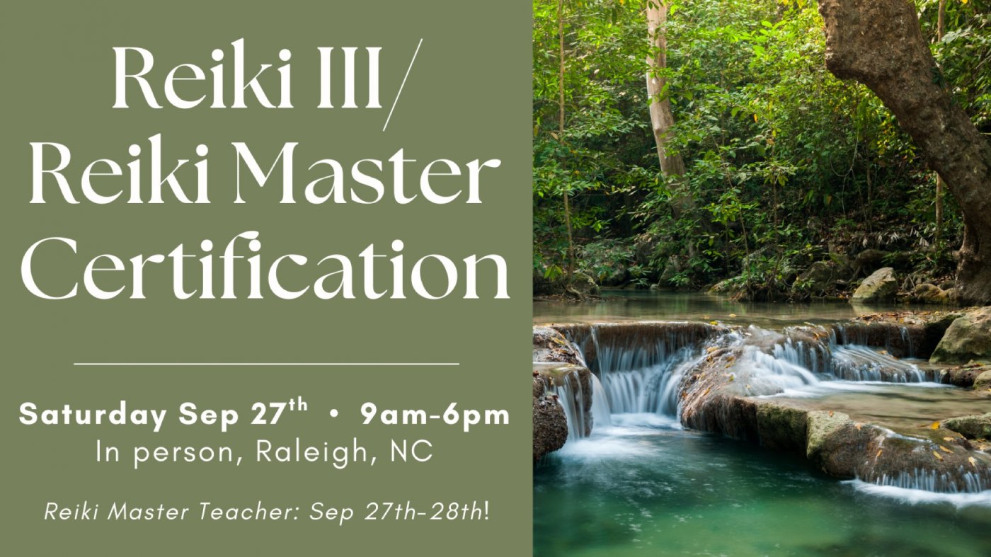 Reiki III\/Reiki Master Training