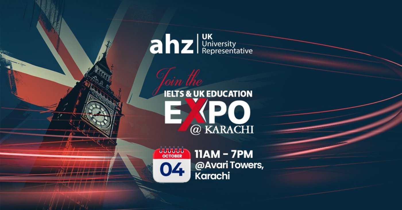 IELTS & UK Education Expo @ Avari Towers Karachi