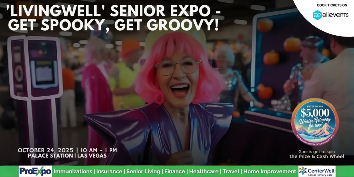 80s Halloween Senior Expo Las Vegas \u2013 Get Spooky, Get Groovy with LivingWell!