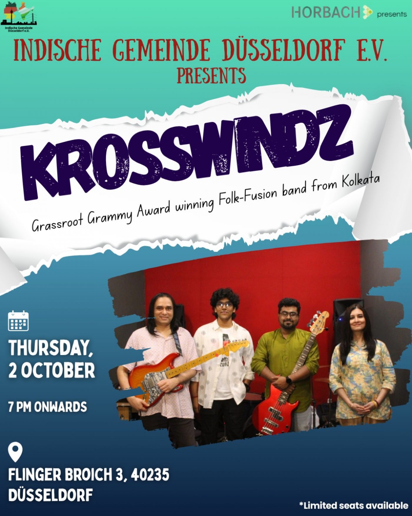 Rhythms of Bengal \u2013 Krosswindz Europe Tour