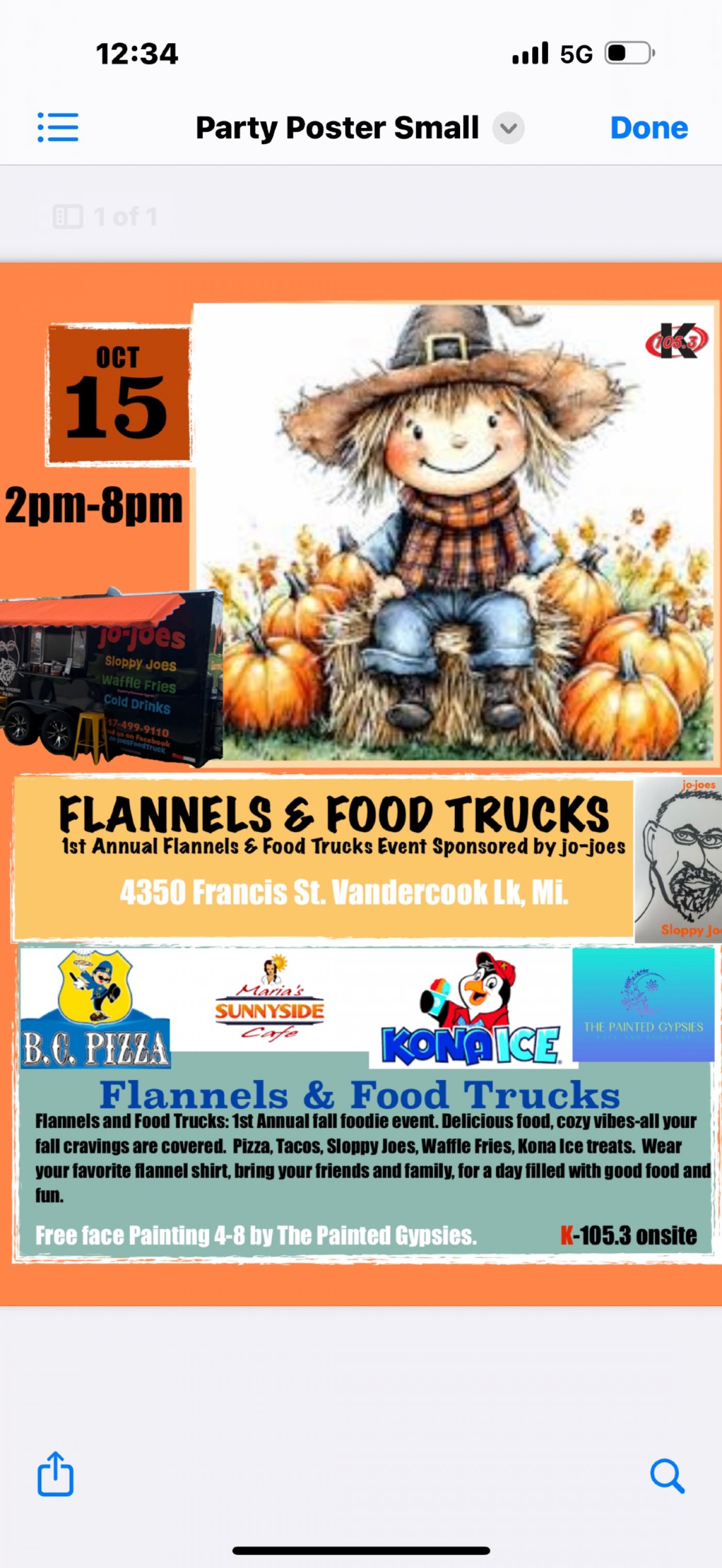 Flannels & Food Trucks