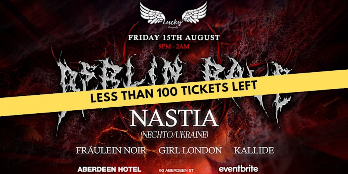 BERLIN RAVE (Perth) ft NASTIA (Nechto\/Ukraine)