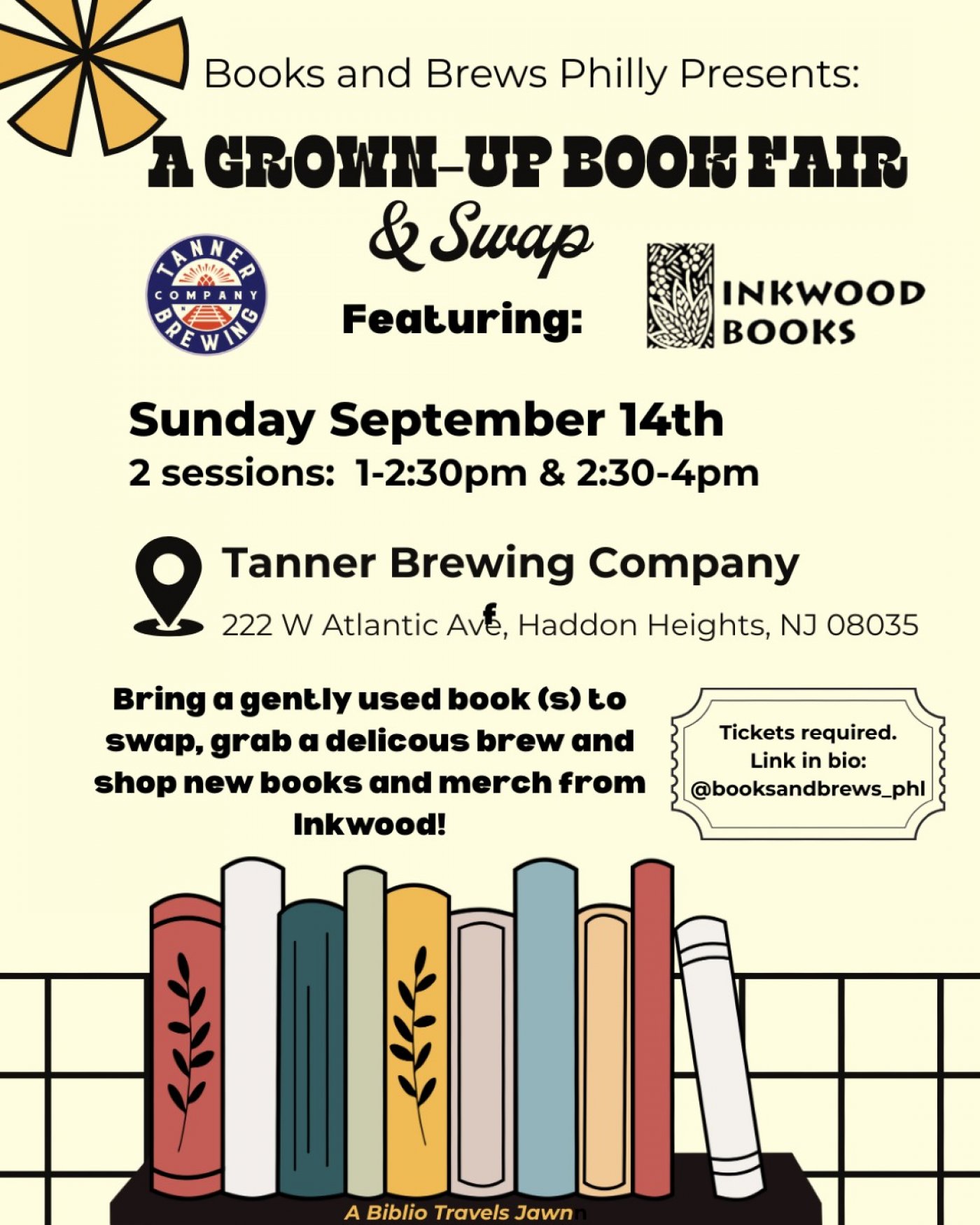 A Grown-Up Book Fair and Swap-2nd Session