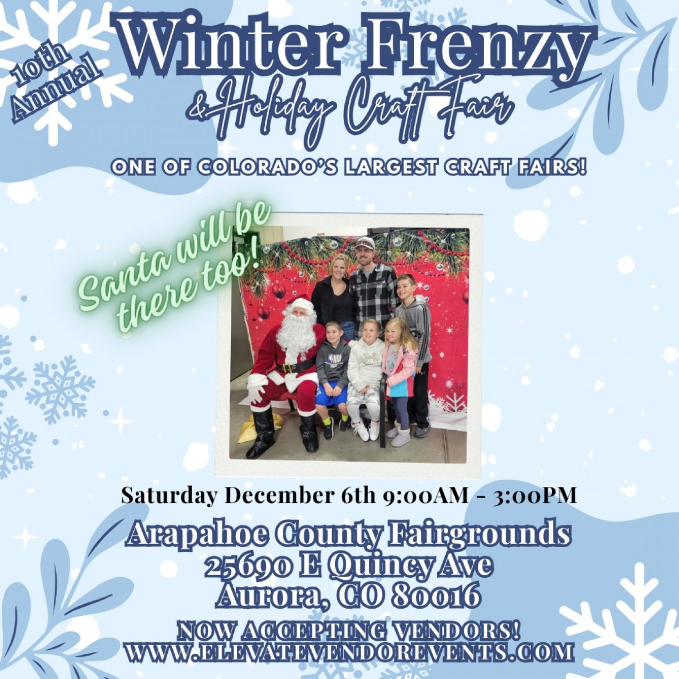 10th Annual - Winter Frenzy & Holiday Fair