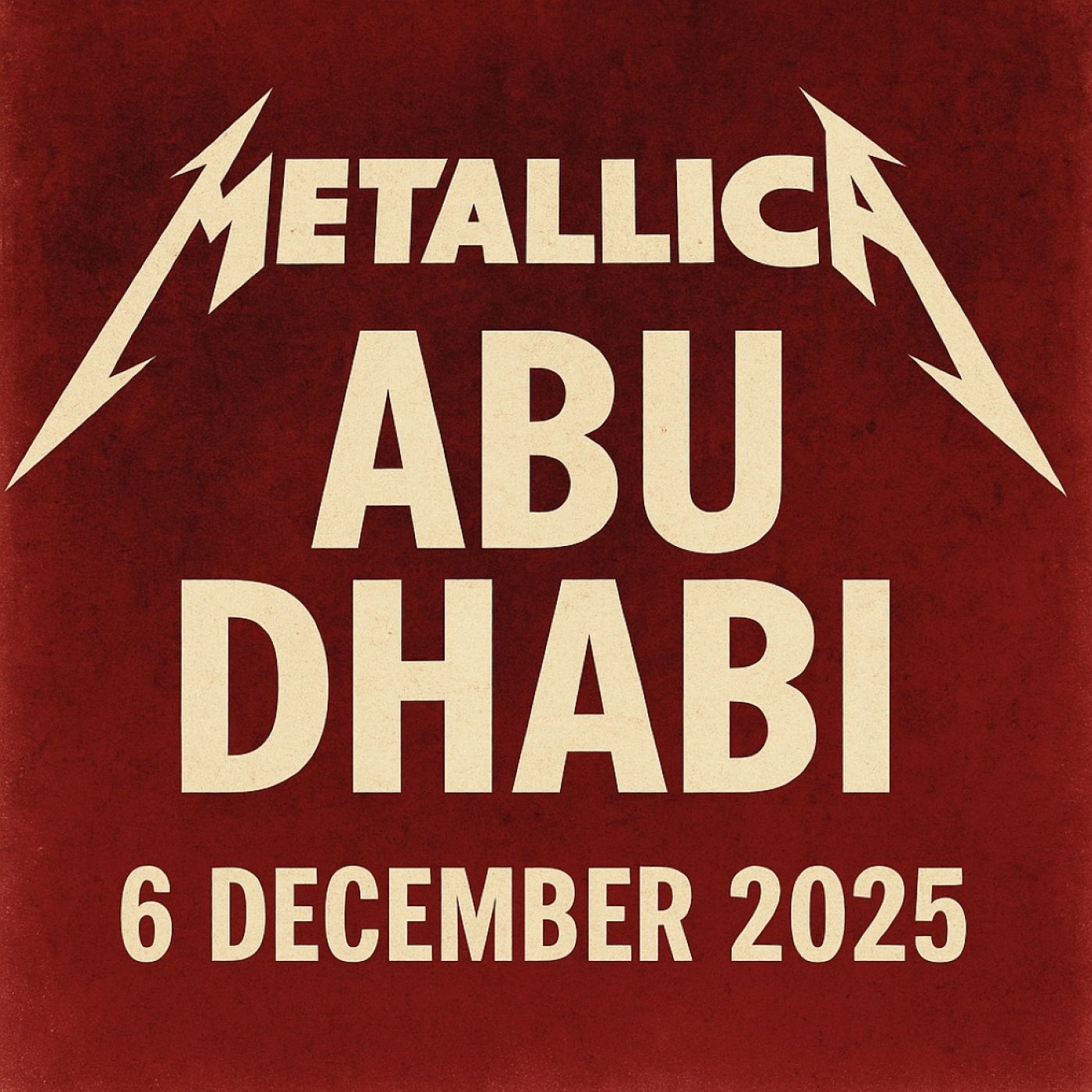 Heavy Metal Legends in the UAE: Metallica Prepares a Powerful Show