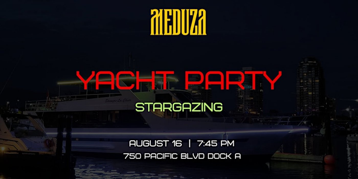 MEDUZA: MEGA YACHT SLAVIC PARTY