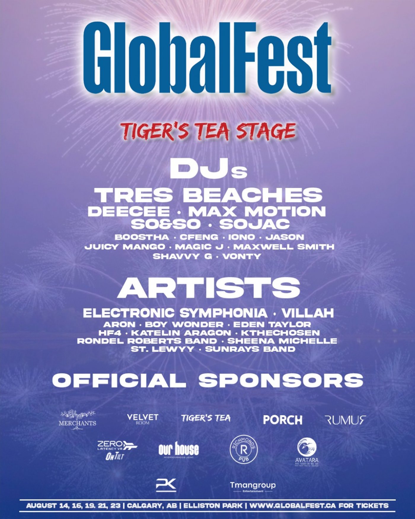 TIGERS TEA X GLOBALFEST
