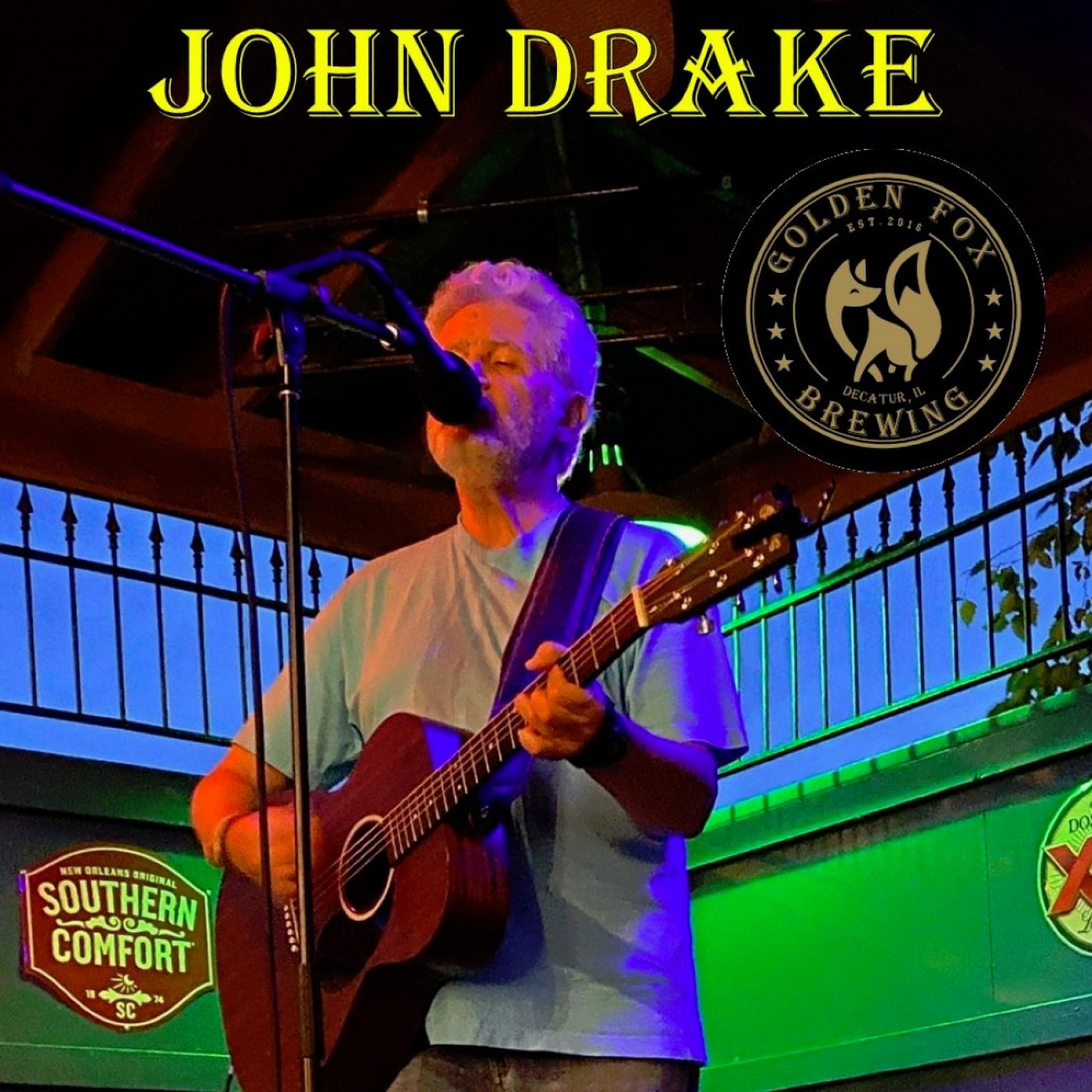 John Drake performs Live at Golden Fox Brewing