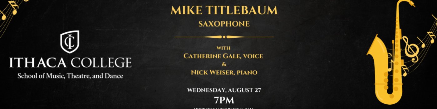 Mike Titlebaum, saxophone