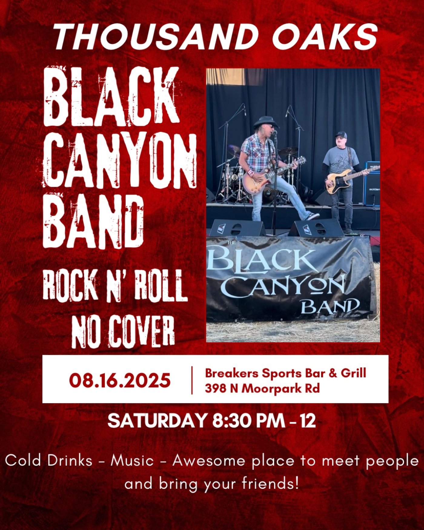 Live - Black Canyon Band - August 16th - Thousand Oaks