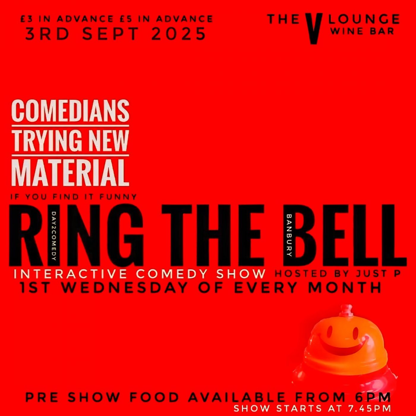 Ring the Bell: Banbury Sept 3rd