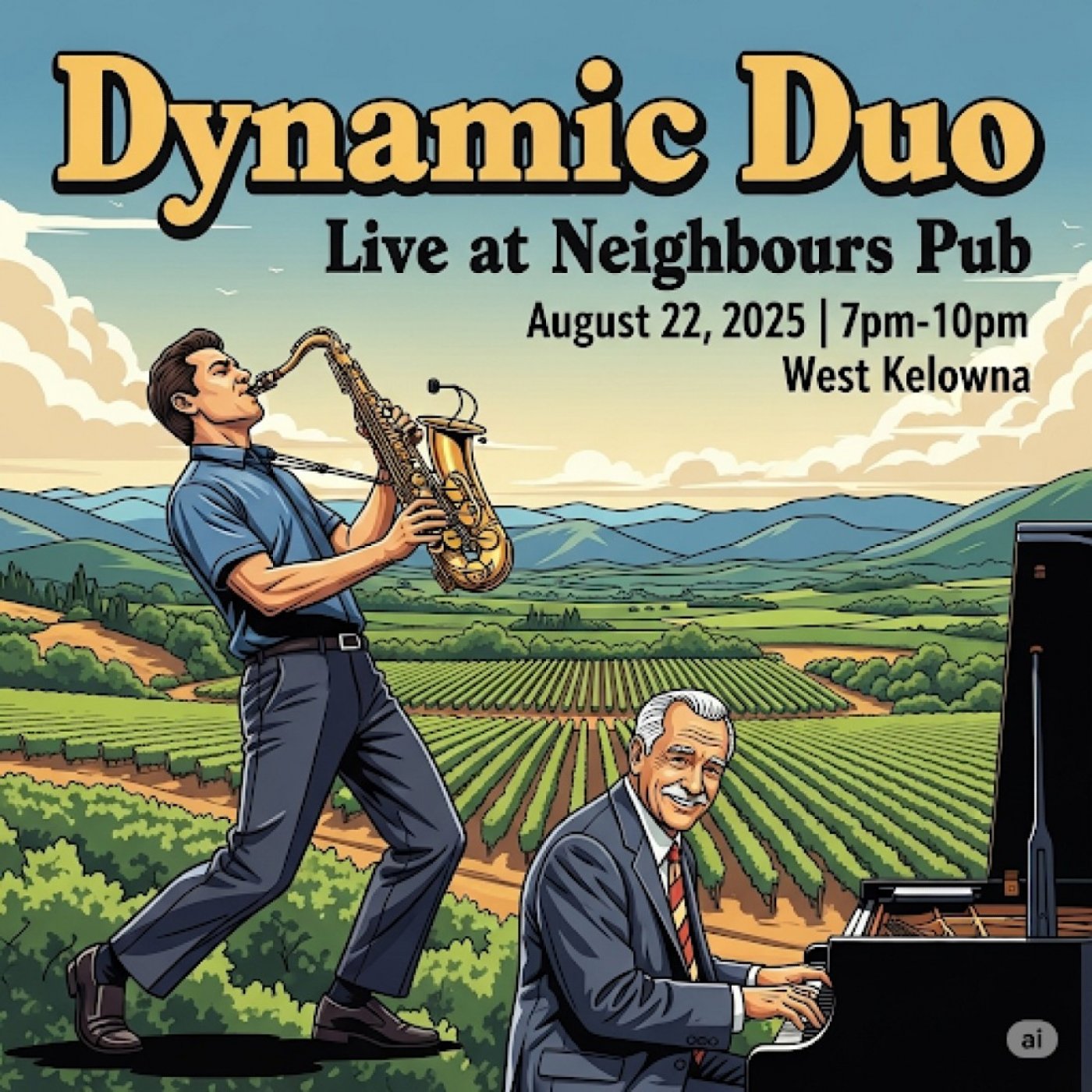 Dynamic Duo - Live at Neighbours Pub (West Kelowna)