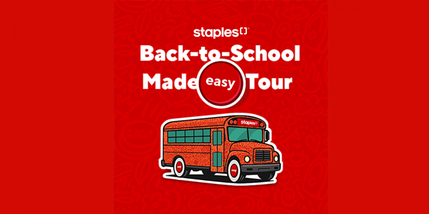 Staples Back-to-School Made Easy Tour (Scarborough Town Centre)