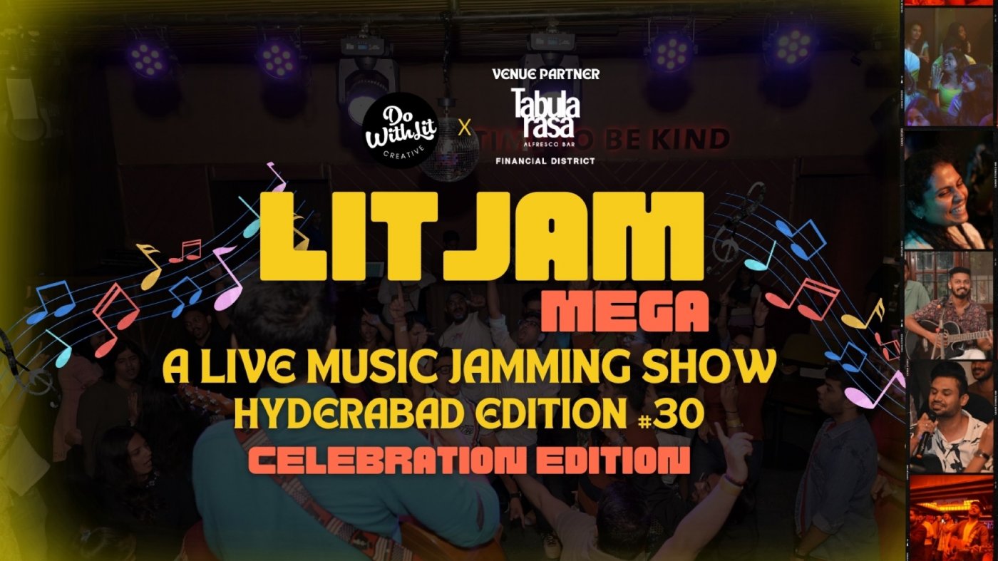 LITJAM Mega - Hyderabad | A Live Music Jamming Show - Celebration Edition
