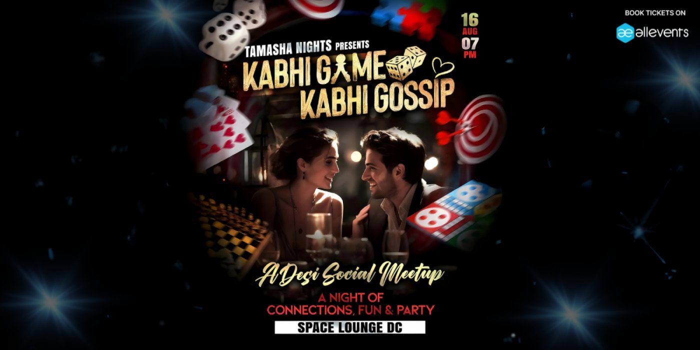 D.C. Desi Singles Meetup - Games, Gossip & Party @Space Lounge