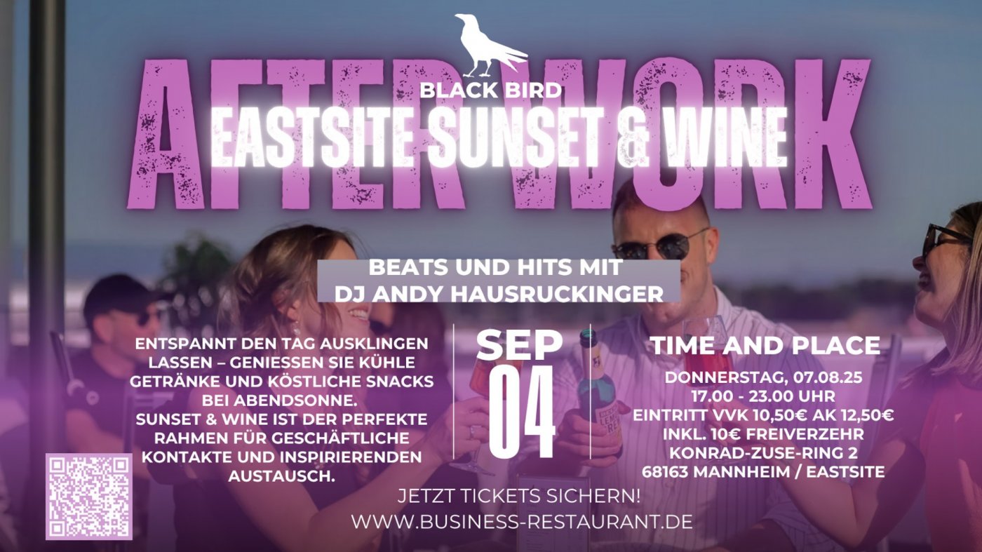 After Work \u2013 Eastsite Sunset & Wine