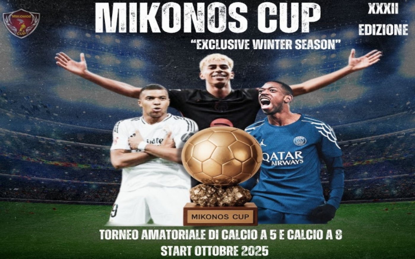 XXXII MikonosCup calcio a 5&8 amatoriale