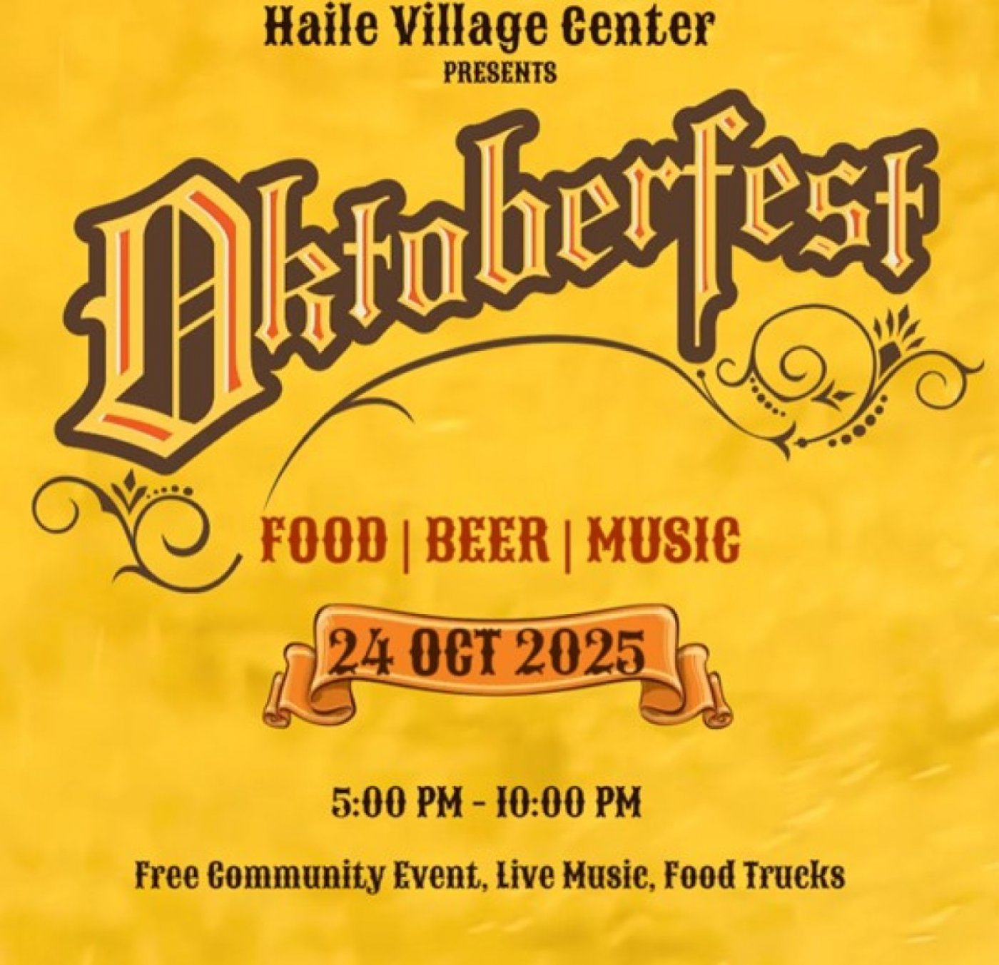 Oktoberfest in Haile Village