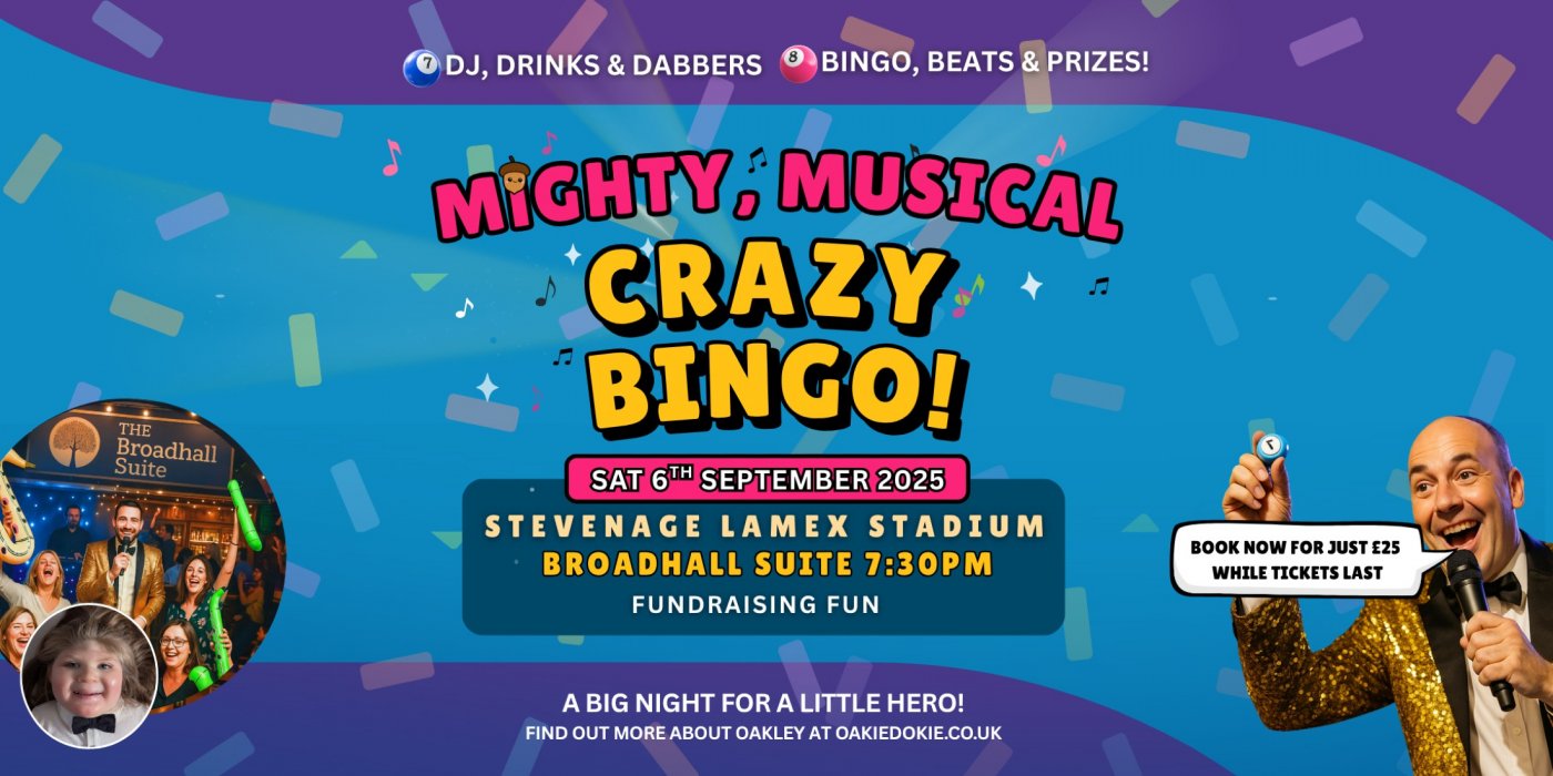 Oakley's Crazy Bingo Night