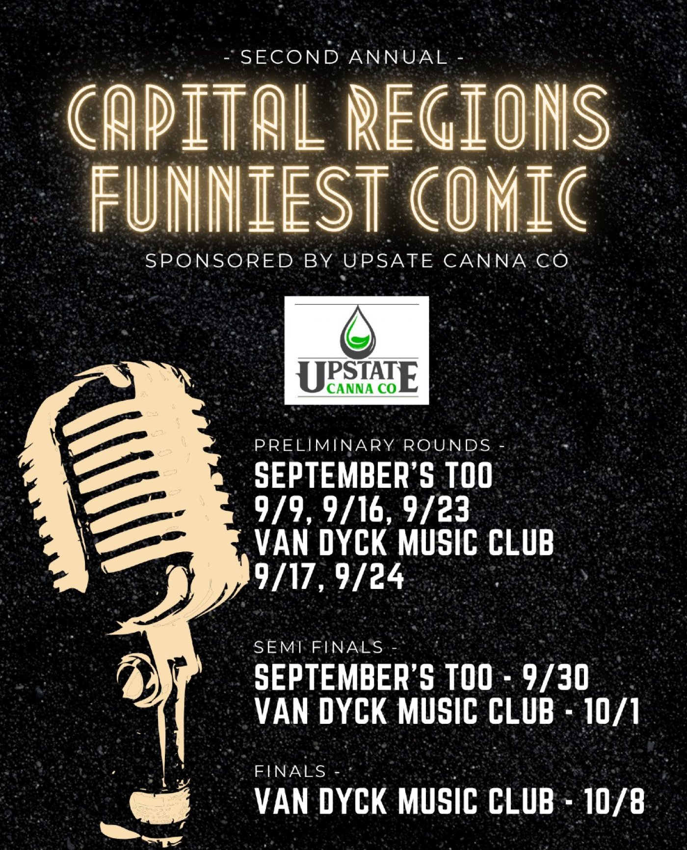 Capital Region's Funniest Comic Night 1
