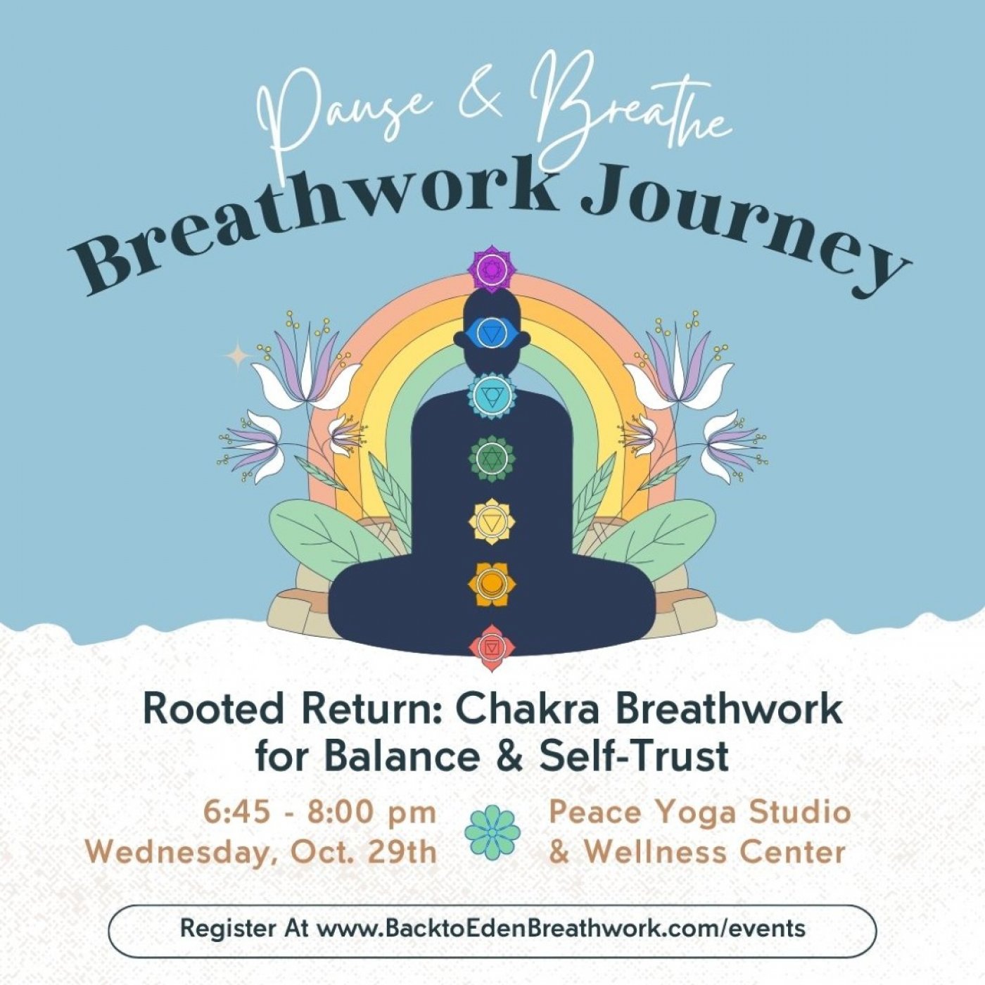 Rooted Return: Chakra Breathwork for Balance & Self-Trust