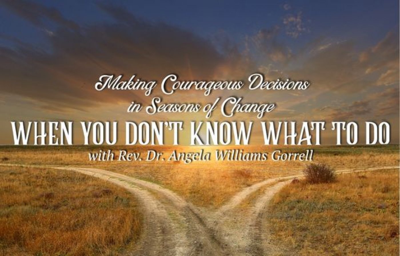 What to Do When You Don't Know What to Do