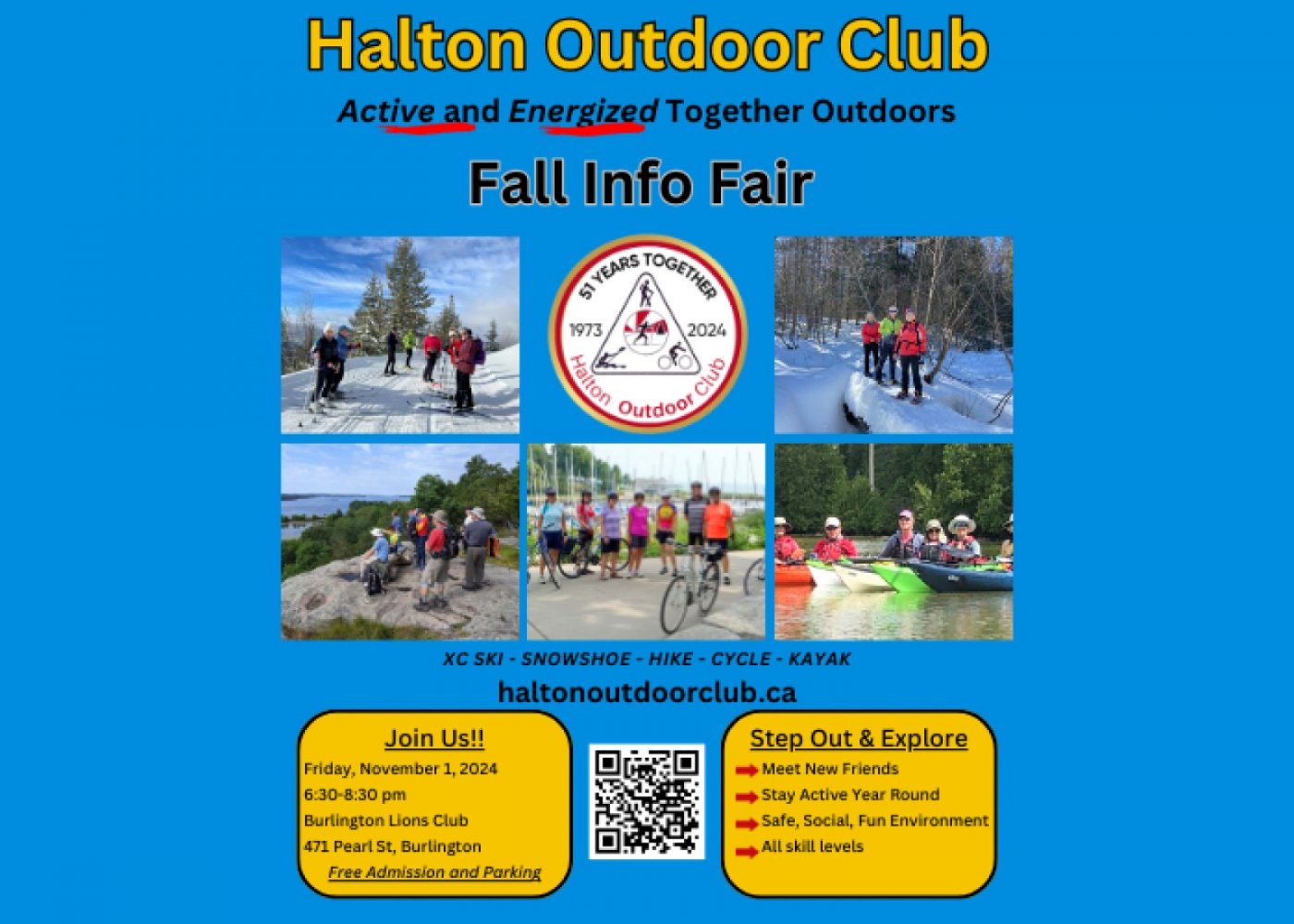 Halton Outdoor Club Fall Information Fair