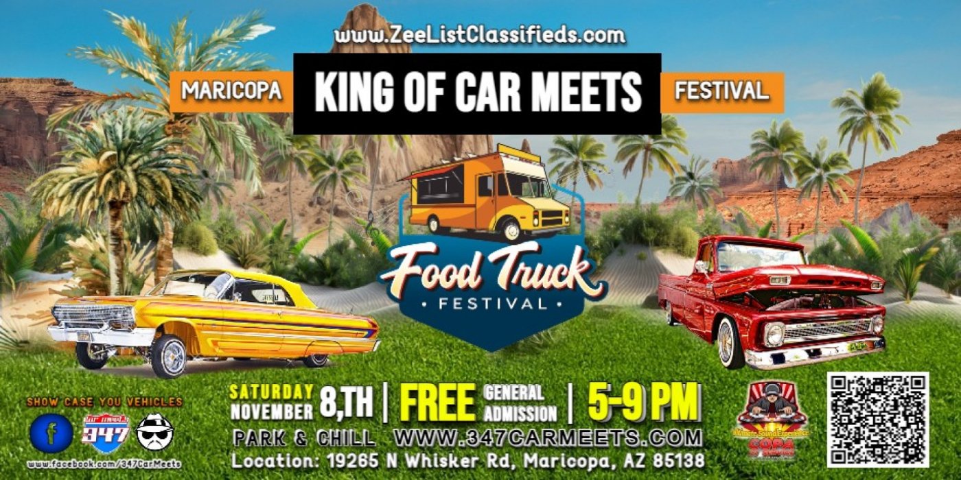 KING OF CAR MEETS | FOOD TRUCK FESTIVAL, VENDORS & RETAIL