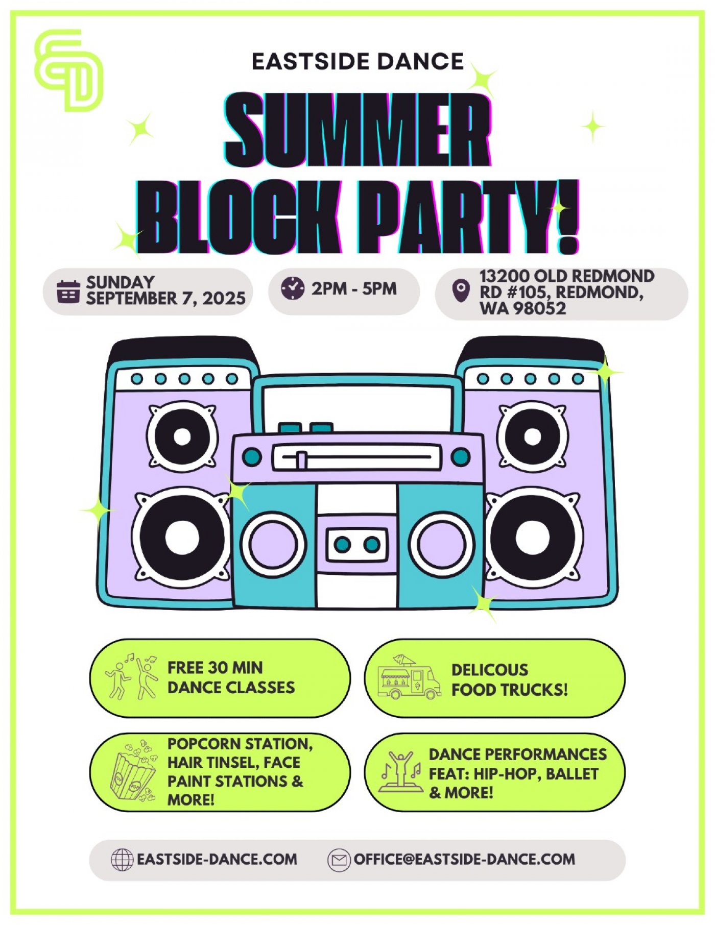 Eastside Dance Block Party