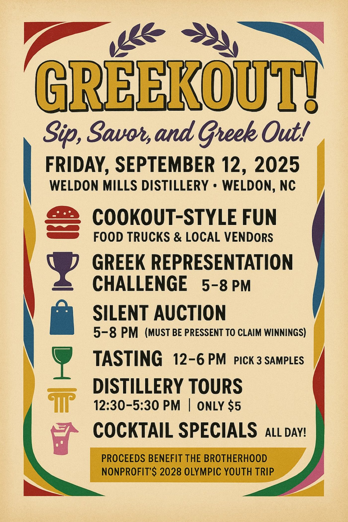 Sip, Savor, and Greekout