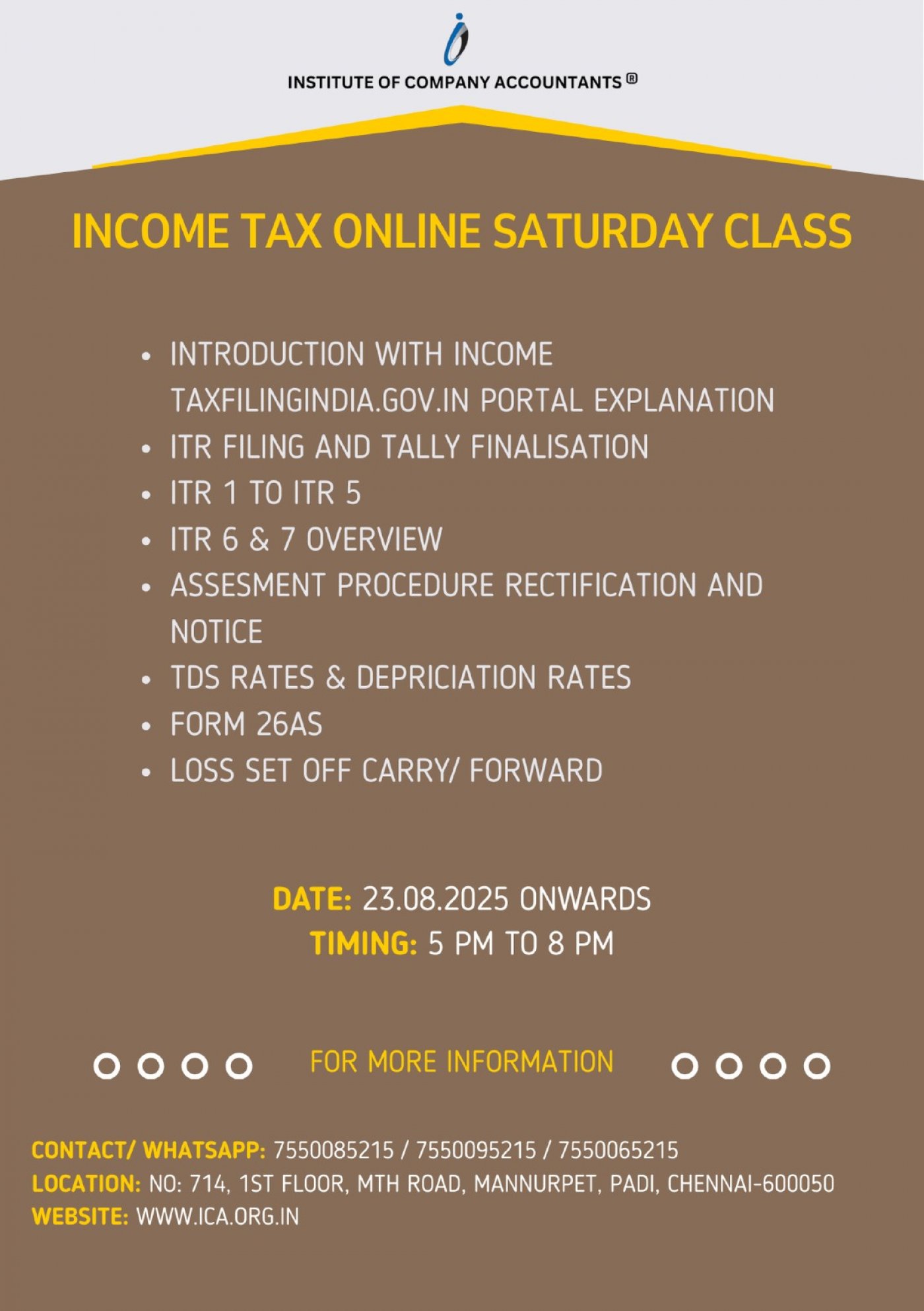 Top Benefits of Enrolling in an Income Tax Online Course