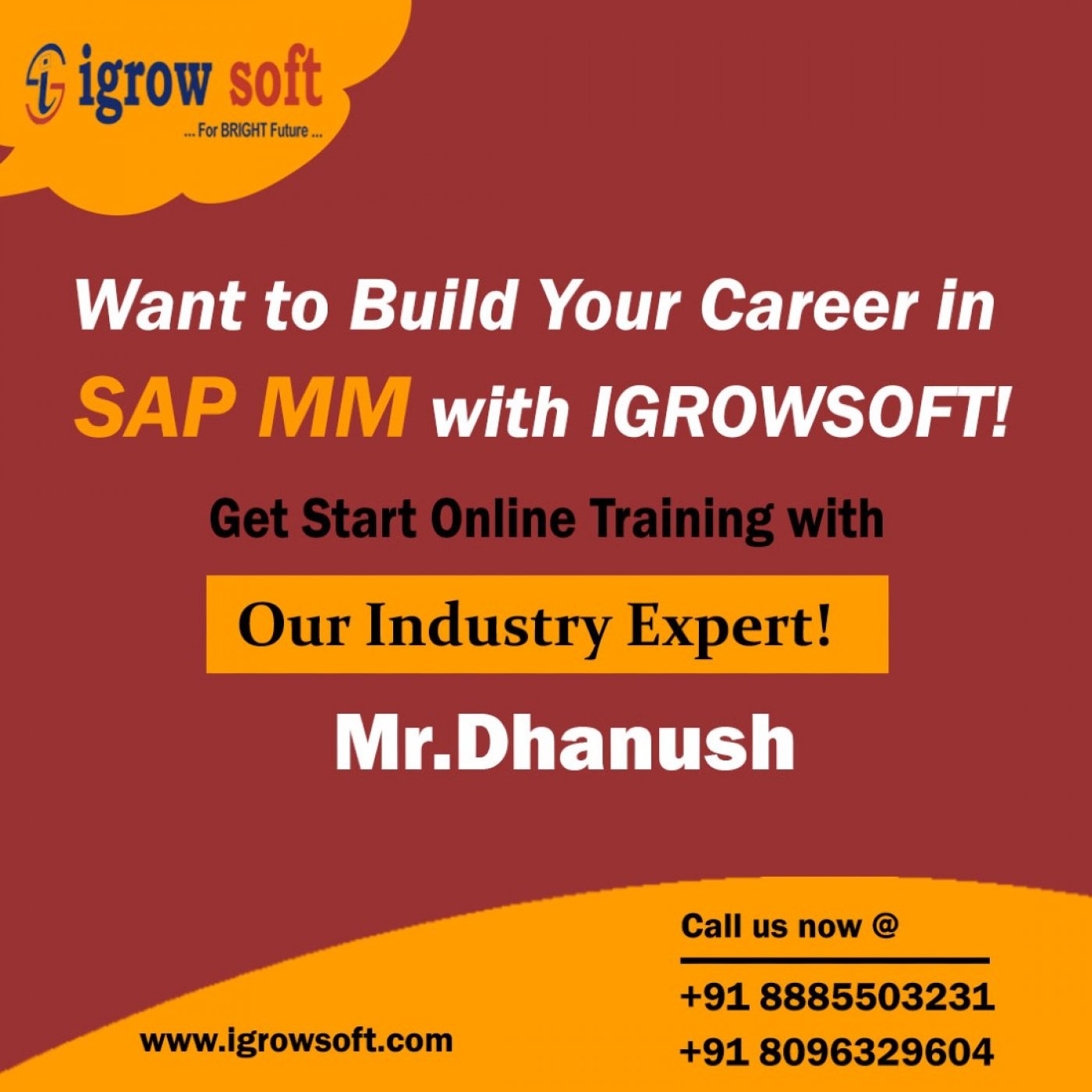 SAP MM Training by Igrowsoft in Ameerpet Hyderabad