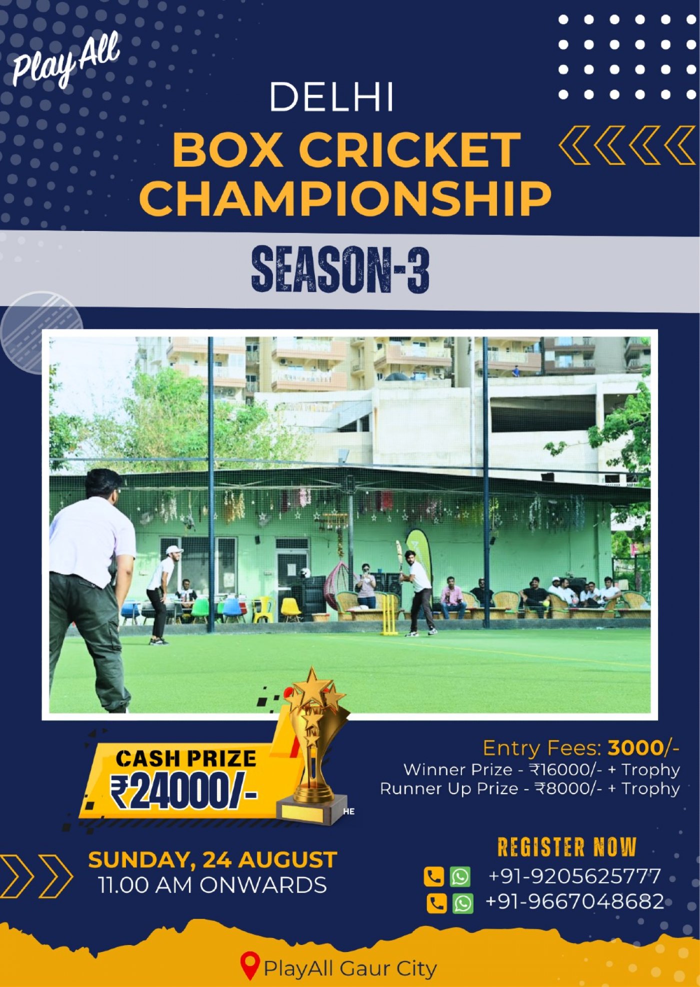  Delhi NCR Box Cricket Championship Season - 03