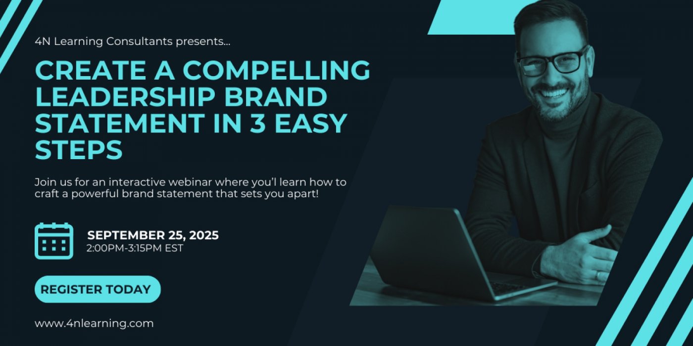 Create a Compelling Leadership Brand Statement in 3 Easy Steps
