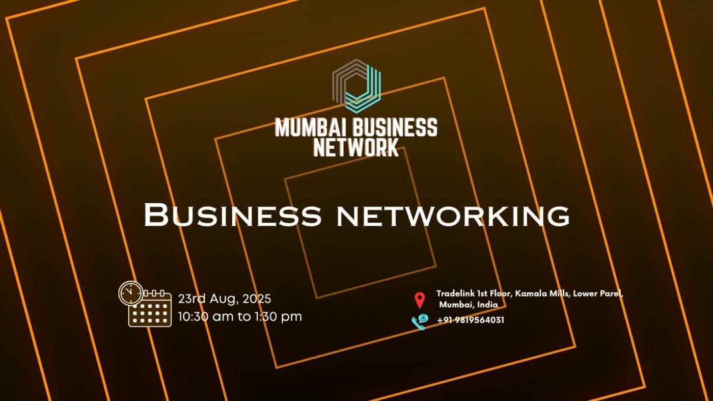 BUSINESS NETWORKING Mumbai 2025